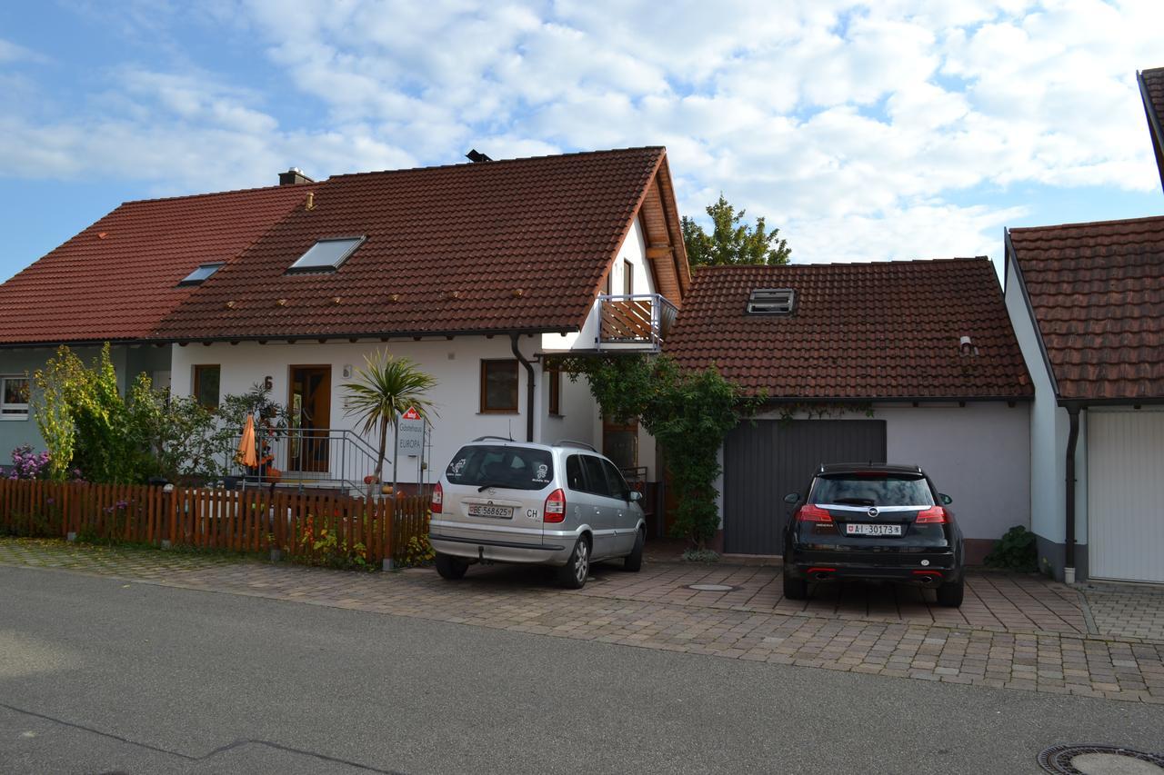 Gästehaus Europa EP-Tickets erhältlich Rust Exterior foto